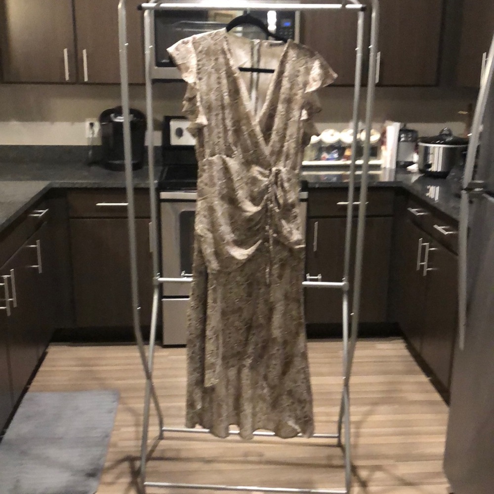 Walter Baker Snake print dress
